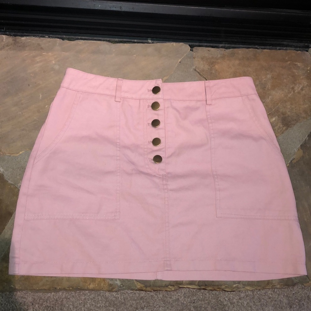 Forever 21 Pink Mini Skirt
